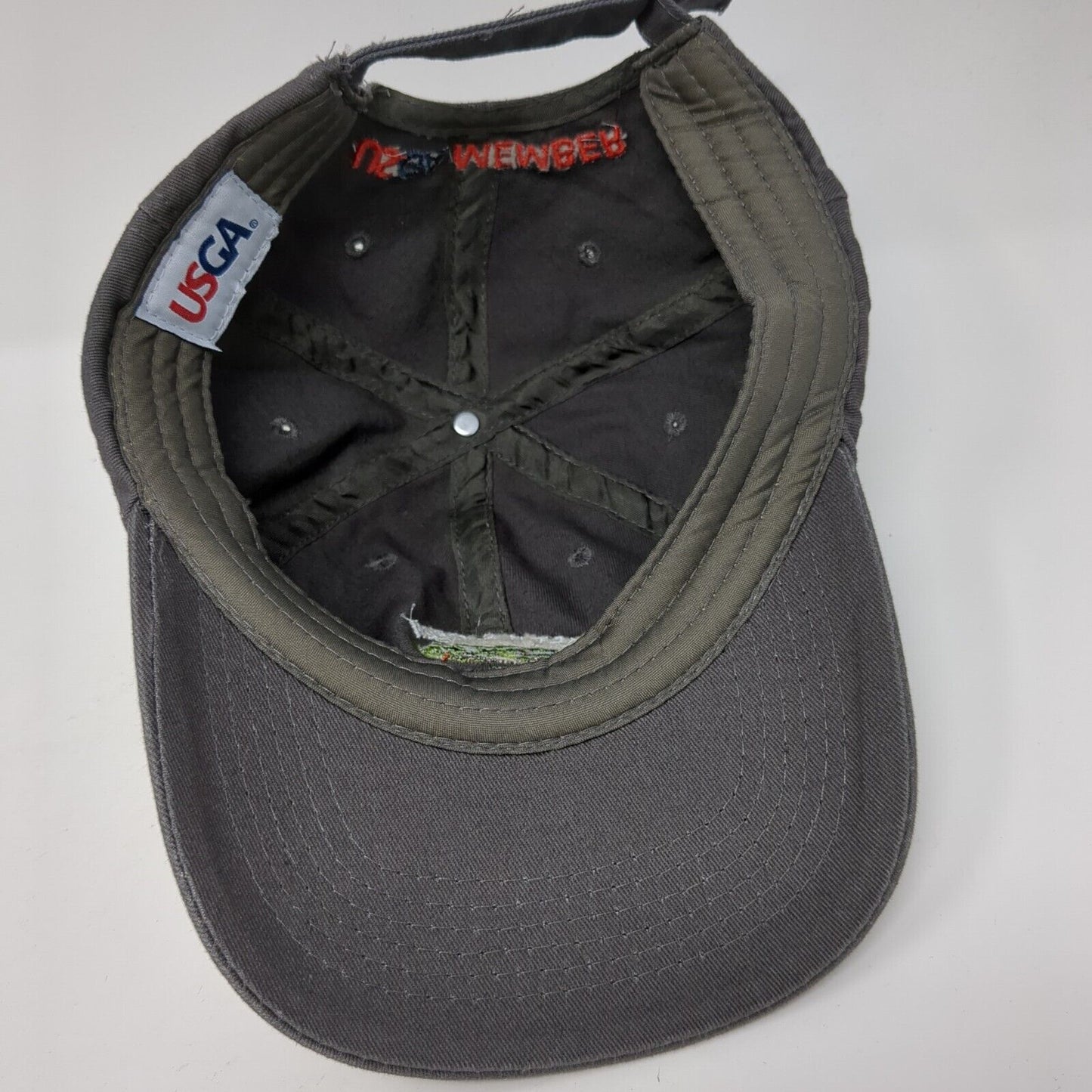 121st U.S. Open Torrey Pines Slideback Hat Gray One Size Adjustable