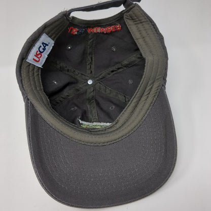 121st U.S. Open Torrey Pines Slideback Hat Gray One Size Adjustable