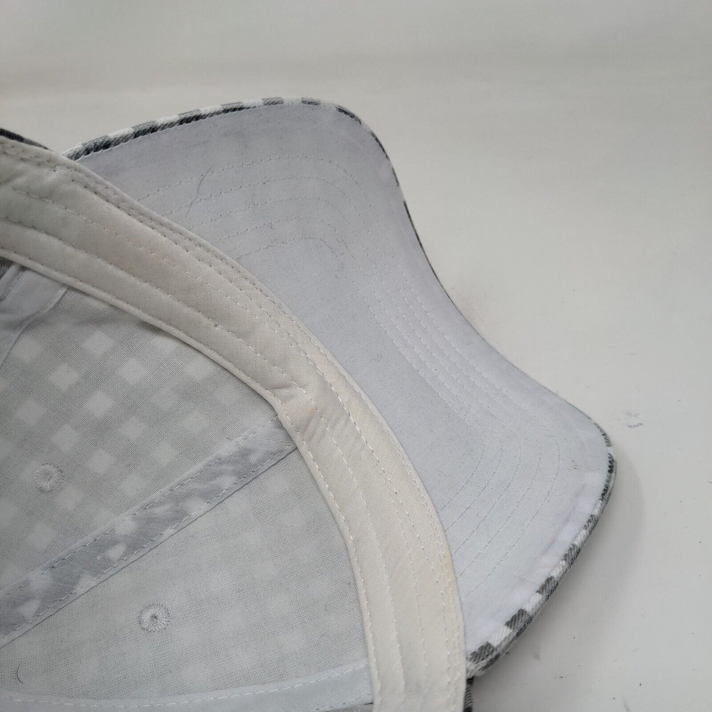 Unbranded Strapback Hat Multicolor OSFM Adjustable Check Gingham