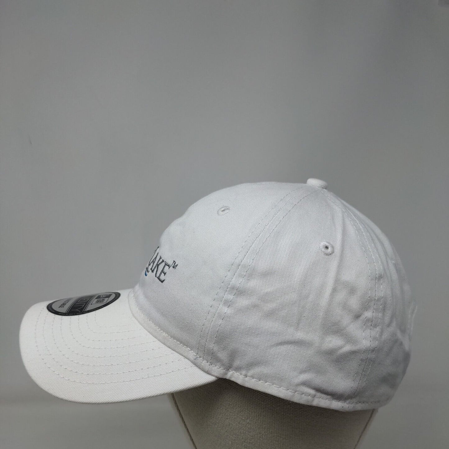 West Lake Slideback Hat White OSFM Embroidered Solid New Era 9Twenty