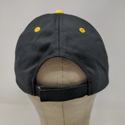 CAT Caterpillar Men's Strapback Hat Black Size OSFA Embroidered Altorfer Parts