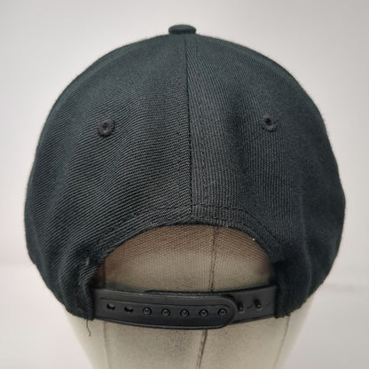 Zero Tolerance Snapback Hat Black One Size ZT American Flag Logo Patch Knife