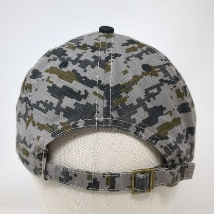 U.S. Navy 250th Anniversary Baseball Cap Black One Size Digital Camo Hat