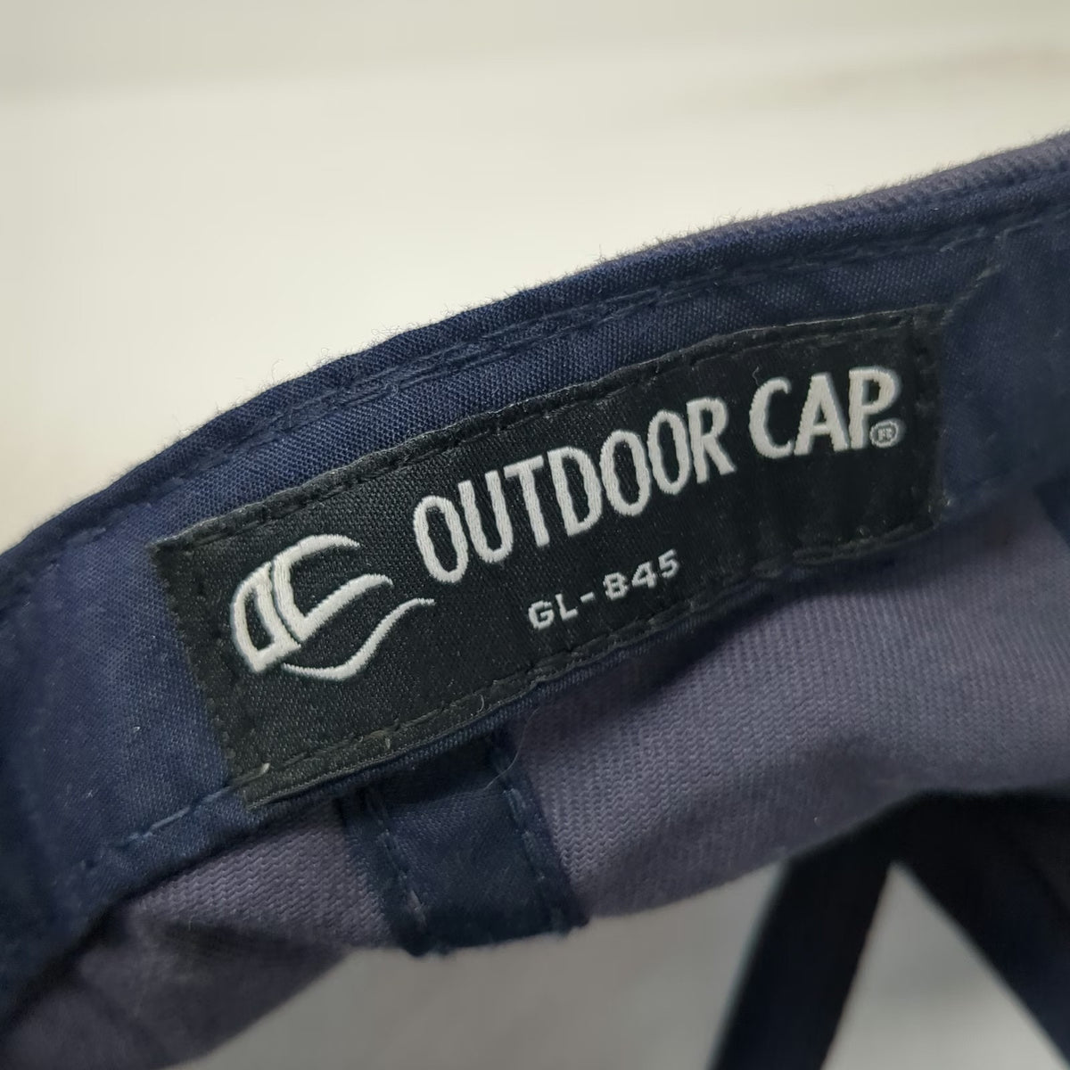 Outdoor Cap Melton Truck Lines Road Trainer Baseball Cap Blue One Size Strapback
