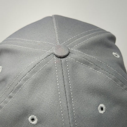 Unionwear 5 Panel Gray One Size Snapback Hat Seattle Iron Workers Local 86 USA