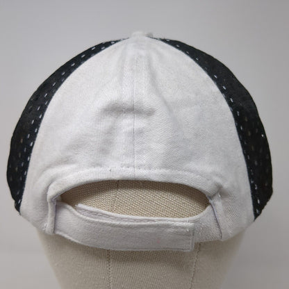 Girls Fish Stapback Hat White One Size Adjustable Embroidered Shasta Water