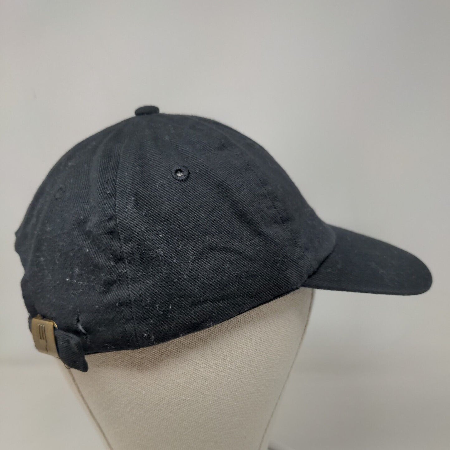 Chef Works Slideback Hat Black One Size Adjustable 6 Panel Blank