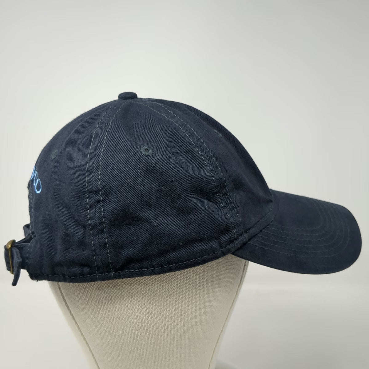 Sportsman Baseball Cap Blue One Size Stockton Atlantic City ACDEVCO Embroidered
