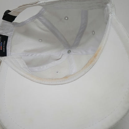 Cap America Baseball Cap White One Size Charter Oak State College Polyester Hat