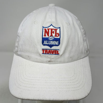 Outdoor Cap NFL Alumni Travel White One Size Strapback Embroidered Logo Hat