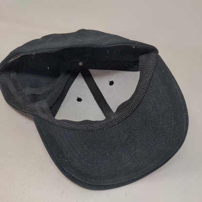 Toppers Pizza Fitted Hat Black L/XL HTT Head To Toe Employee Uniform
