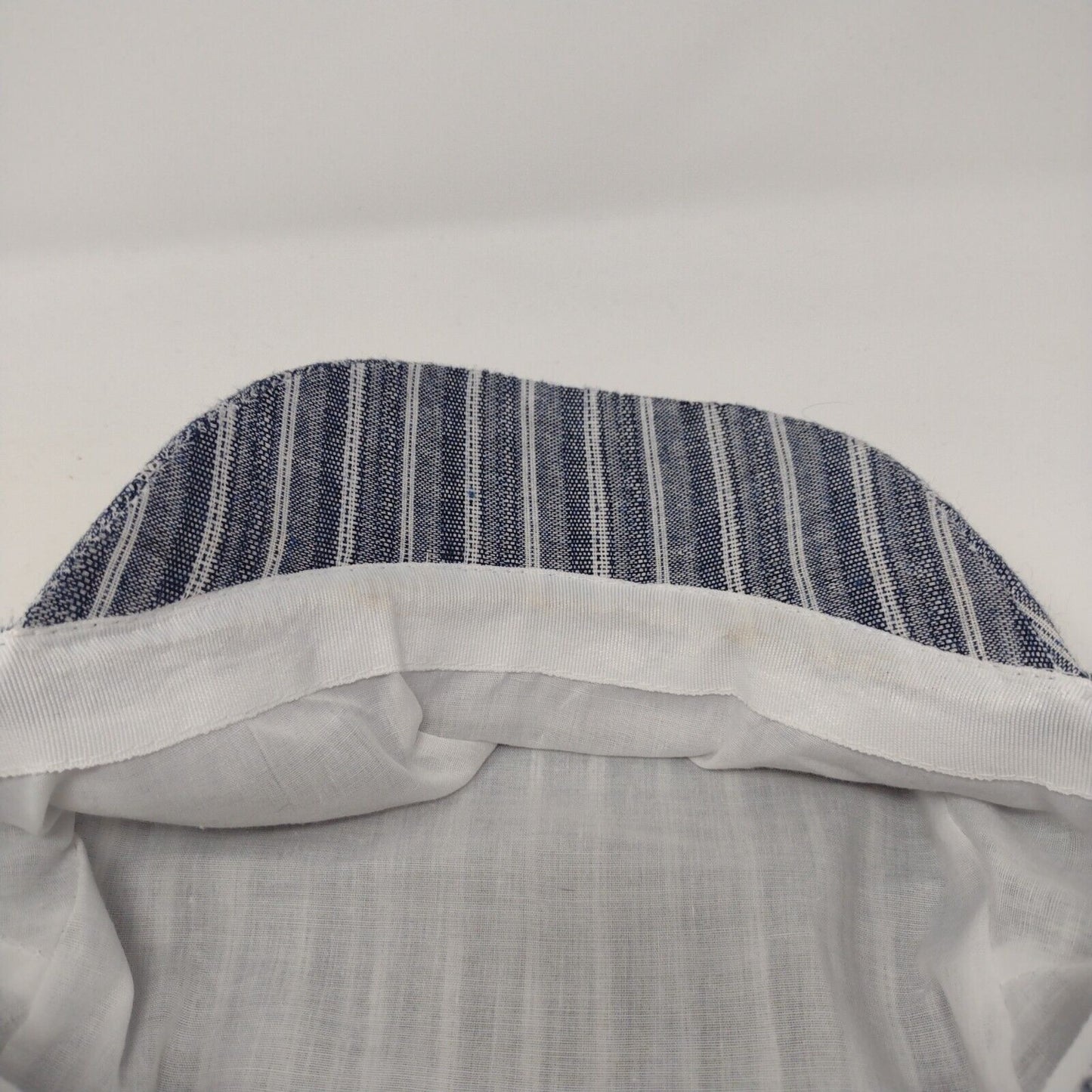 Unbranded Fitted Conductor's Cap Multicolor OSFA Stretch Striped Lightweight