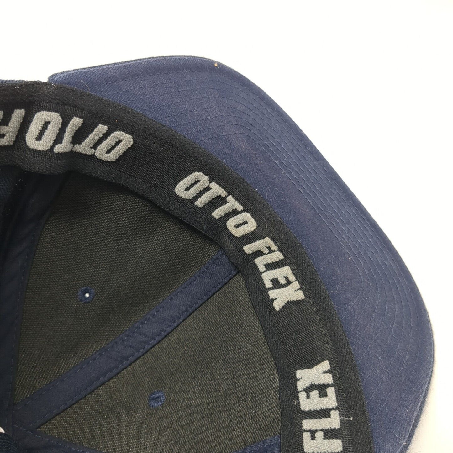 Meridian All Stars Coach Brady Fitted Hat Blue L/XL Lightweight 6 Panel OttoFlex