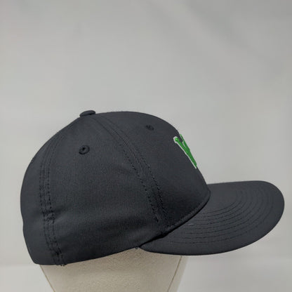 WV Fitted Hat Black S/M HC2 C-Fit Embroidered Vented Holes 6 Panel Champro