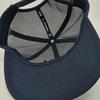 Richardson Trucker Hat Blue Yellow L Oregon Dudley 2020 Snapback Mesh Back