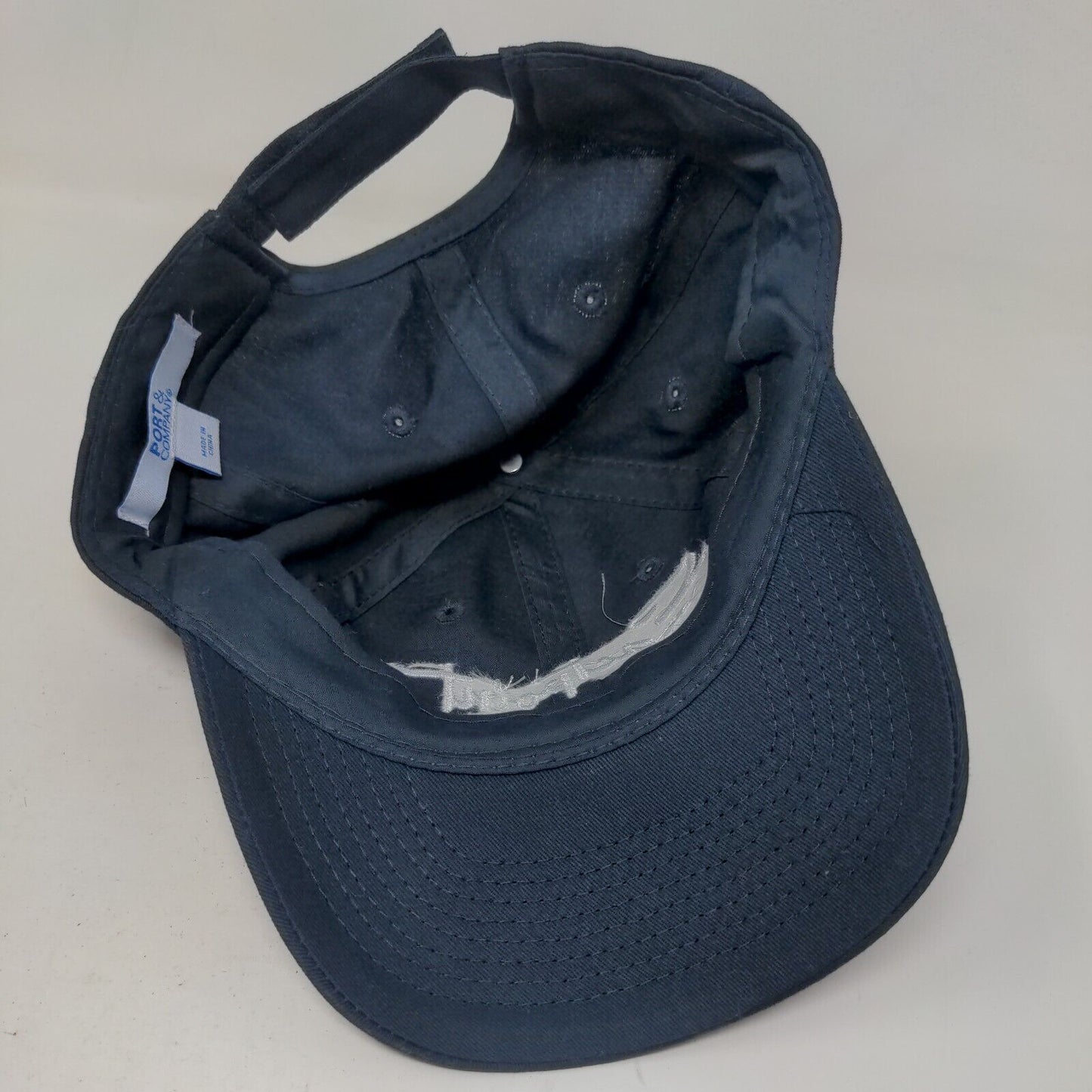 Eastpoint NYC Strapback Hat Blue One Size Embroidered Port & Company
