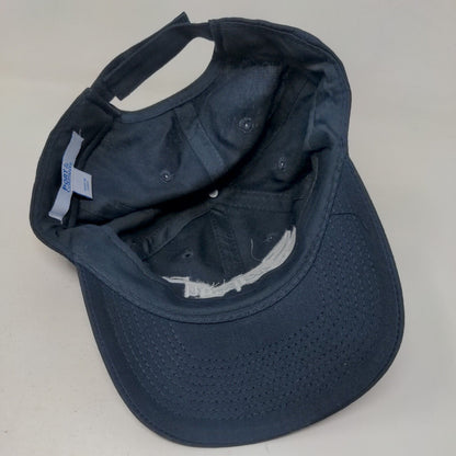 Eastpoint NYC Strapback Hat Blue One Size Embroidered Port & Company