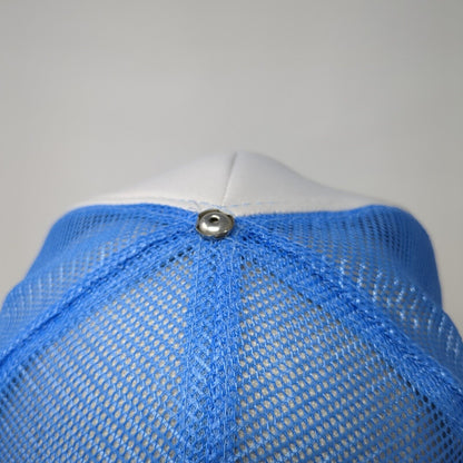 Humuhumunukunuku Apua'a 50th State Fish Hawaii Trucker Hat Blue OS Mesh Rope