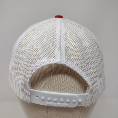 Arizona Go Big 2023 Snapback Trucker Hat Red One Size Mesh Back Richardson