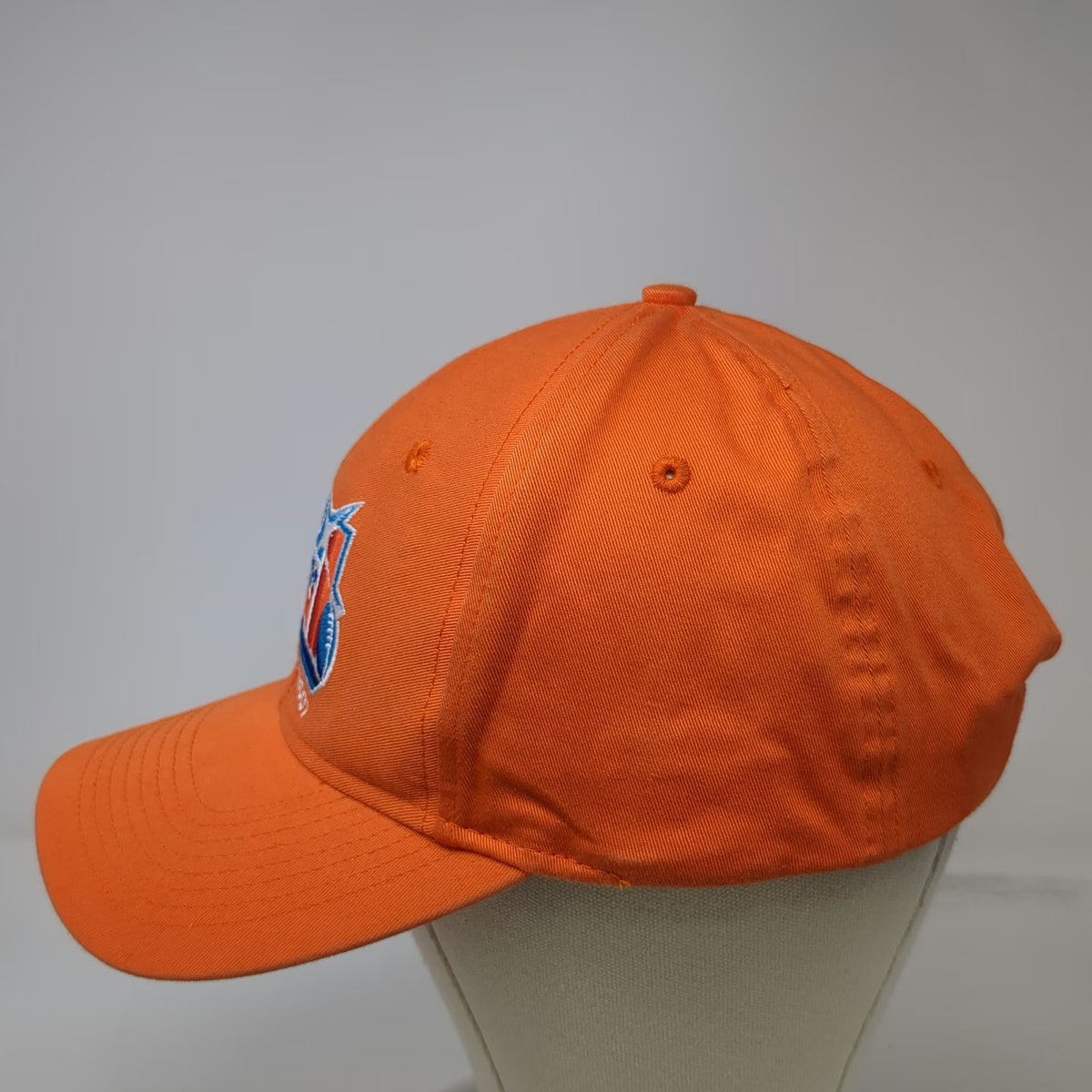 Reebok NFL Super Bowl XLI 2007 Orange One Size Baseball Cap Hat Strapback Cotton