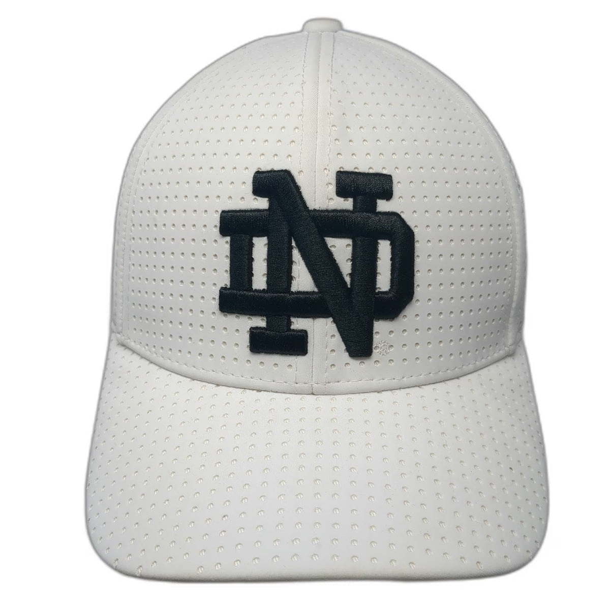Notre Dame Fighting Irish NCAA Top of the World Hat White One Size Stretch Fit