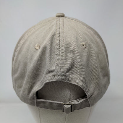 JT Jack Threads Slideback Hat Tan One Size Adjustable Solid Blank