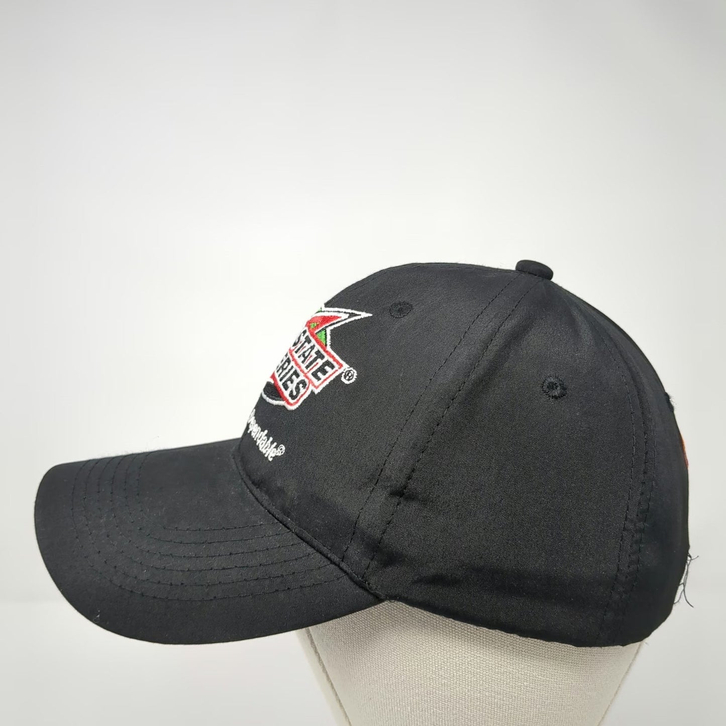 Interstate Batteries Joe Gibbs Racing Black One Size Baseball Cap Hat NASCAR