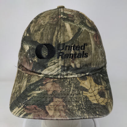 United Rentals Snapback Hat Camo OSFA Embroidered 6 Panel K-Products