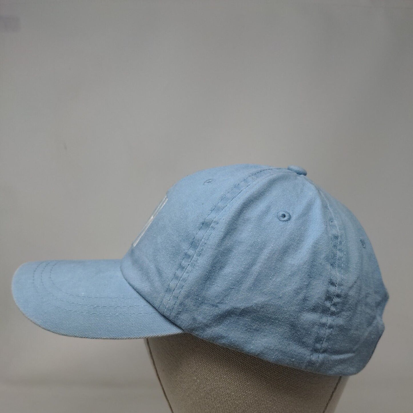 RH Slideback Hat Blue OSFA Adjustable Embroidered Vented Holes Cotton