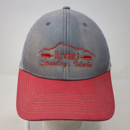 River1 Stanley Idaho Trucker Hat Multicolor OS Adjustable Mesh Back Fahrenheit
