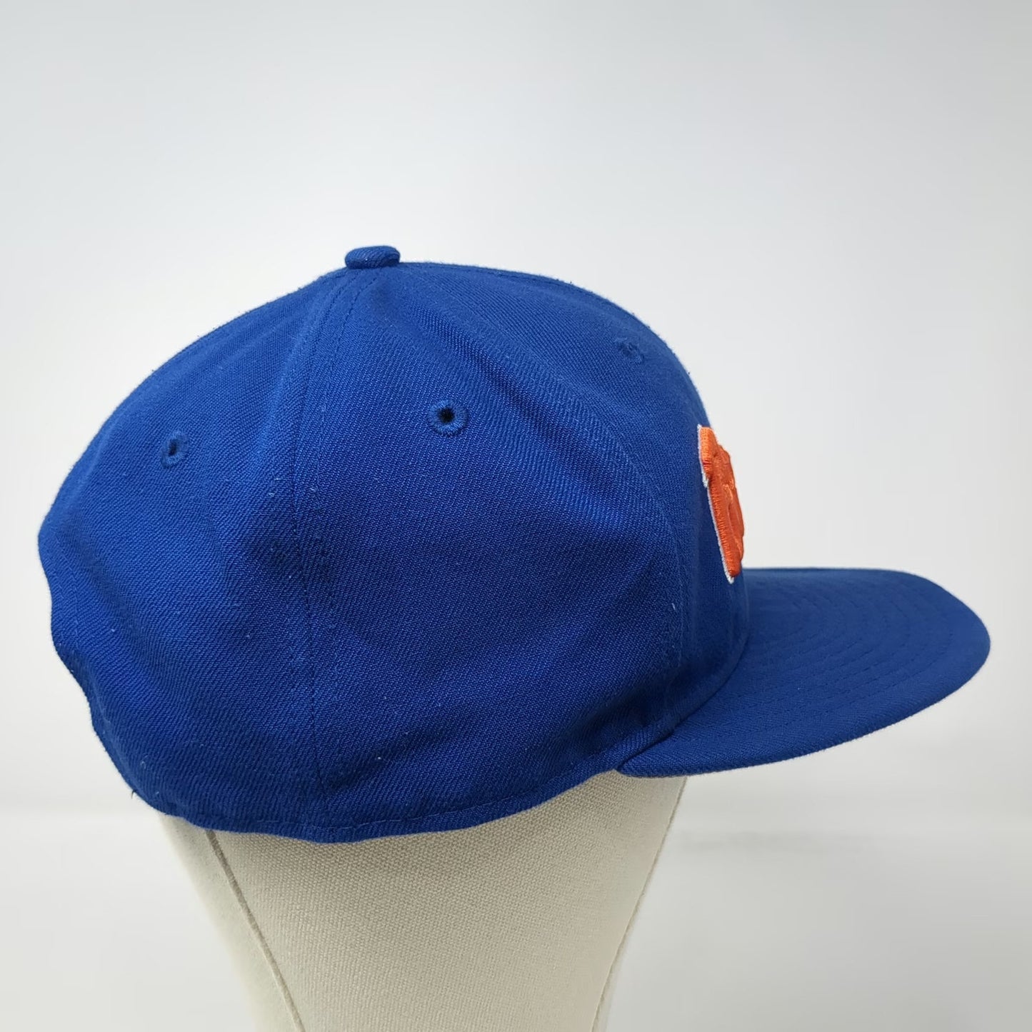 Denver Broncos NFL New Era Snapback Blue One Size Hat 9FIFTY Flat Brim Script
