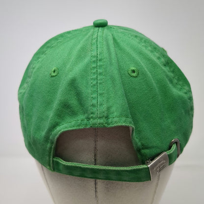 TB12 Baseball Cap Green One Size Embroidered Logo Slideback Cotton Hat Branded