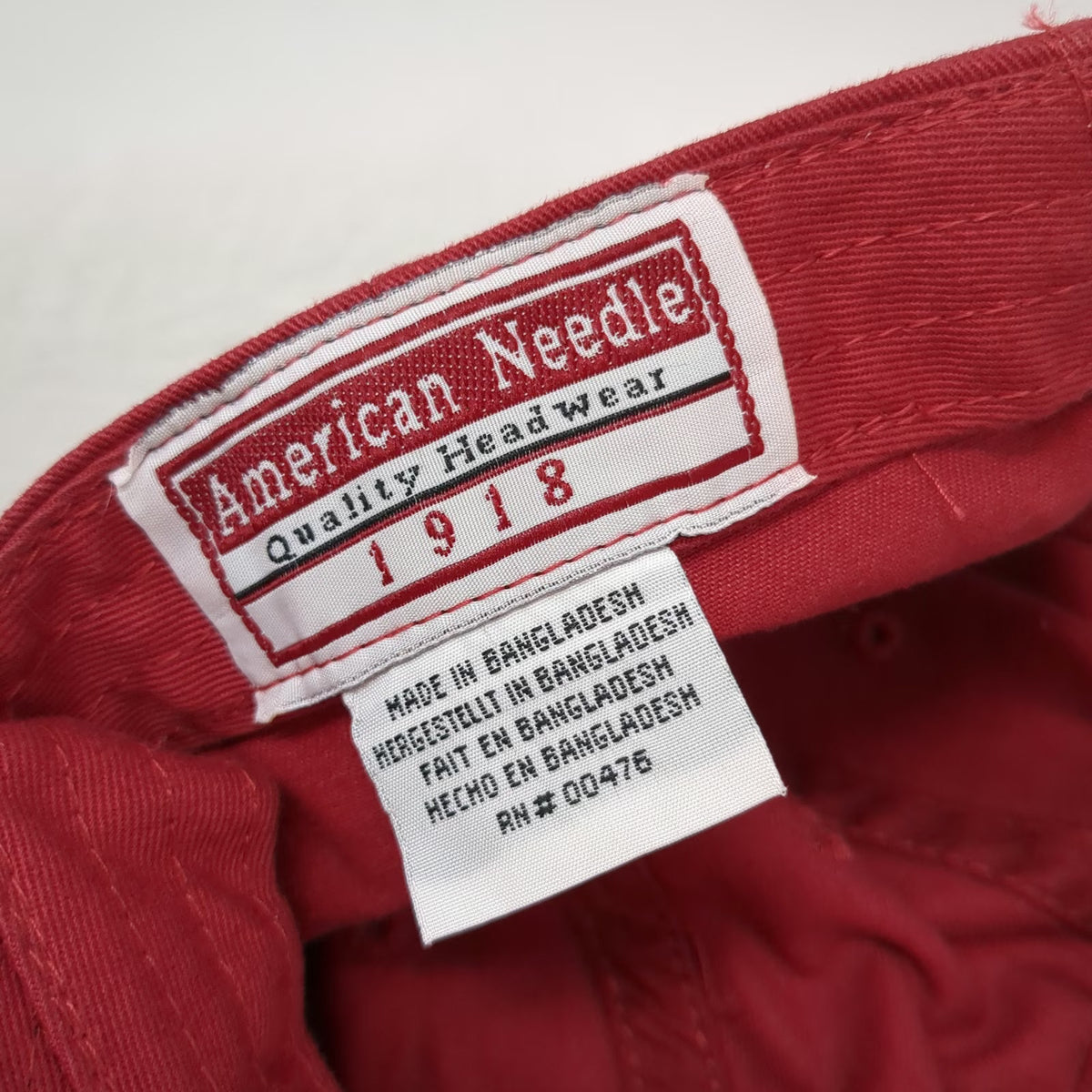 American Needle Duckhorn Vineyards Napa Valley Red One Size Baseball Cap Hat