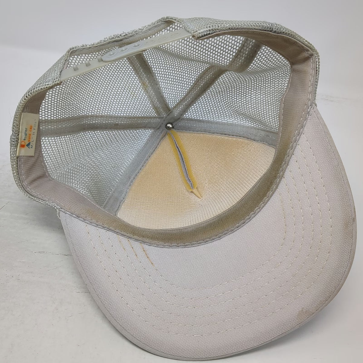 Designer Trucker Hat Gray L Better-Bilt Aluminum Products Prescott AZ Mesh