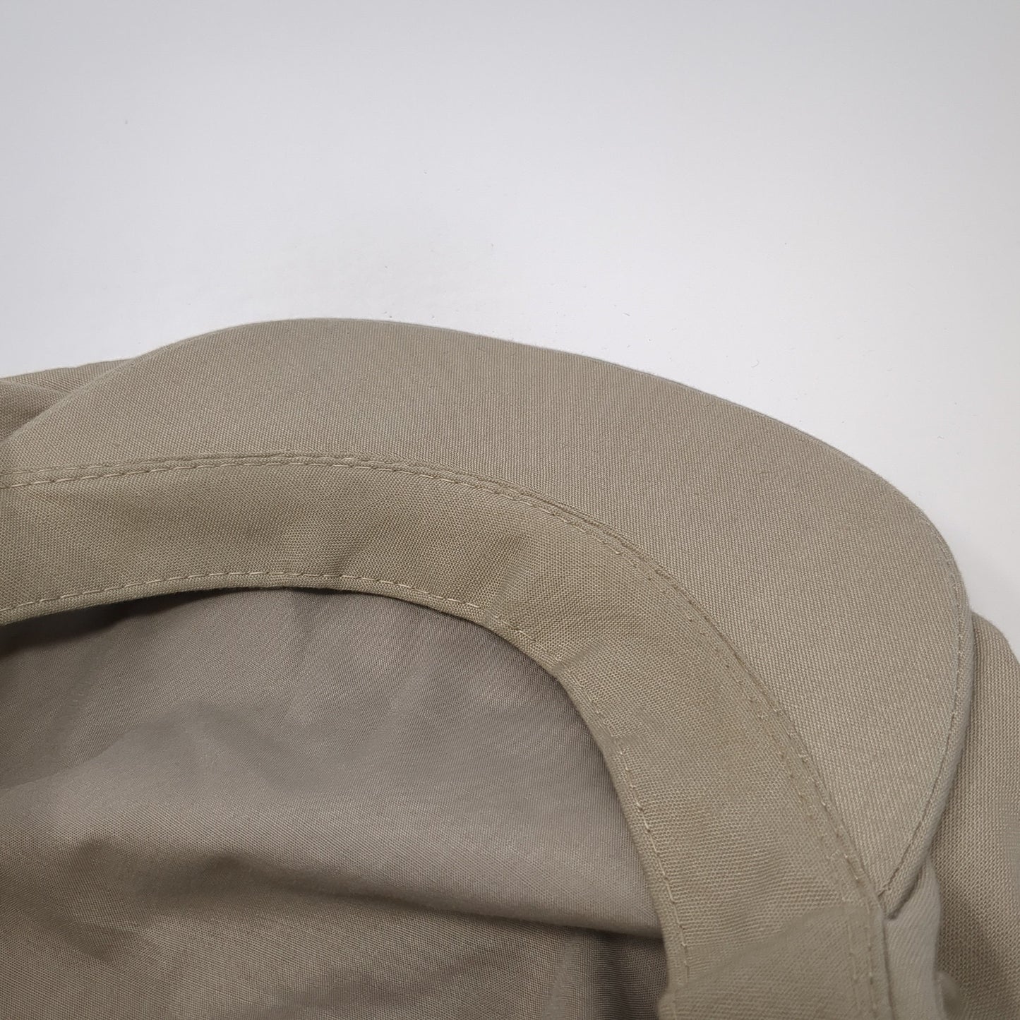 Young An Hat Company Newsboy Cap Beige One Size Adjustable Lightweight Blank