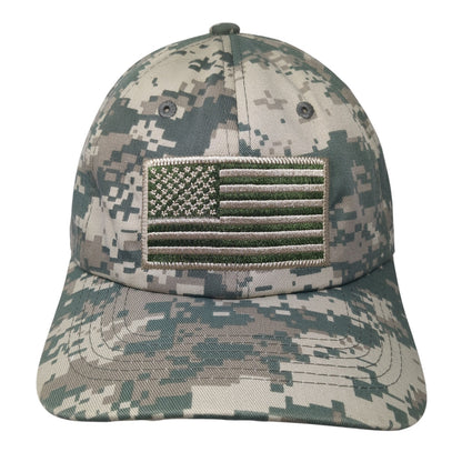 USA Flag Slideback Baseball Cap Multicolor One Size Adjustable Patriotic IIN