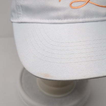 Wife Of The Party Strapback Hat White One Size Adjustable Embroidered Polyester
