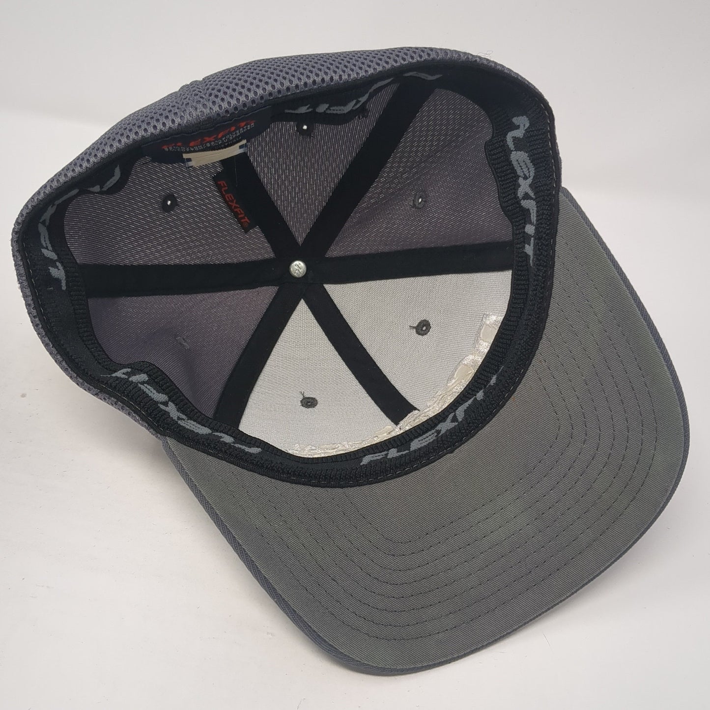 DC Electrical Services Fitted Baseball Cap Gray XL Embroidered Flexfit Yupoong