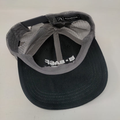 O-BASF We Create Chemistry Snapback Trucker Hat Black M/L Mesh Back