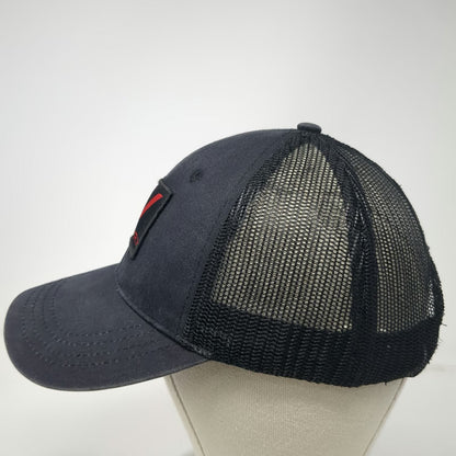 Hoyt Archery REDWRX Trucker Hat Black Red One Size Snapback Mesh Patch Hunting