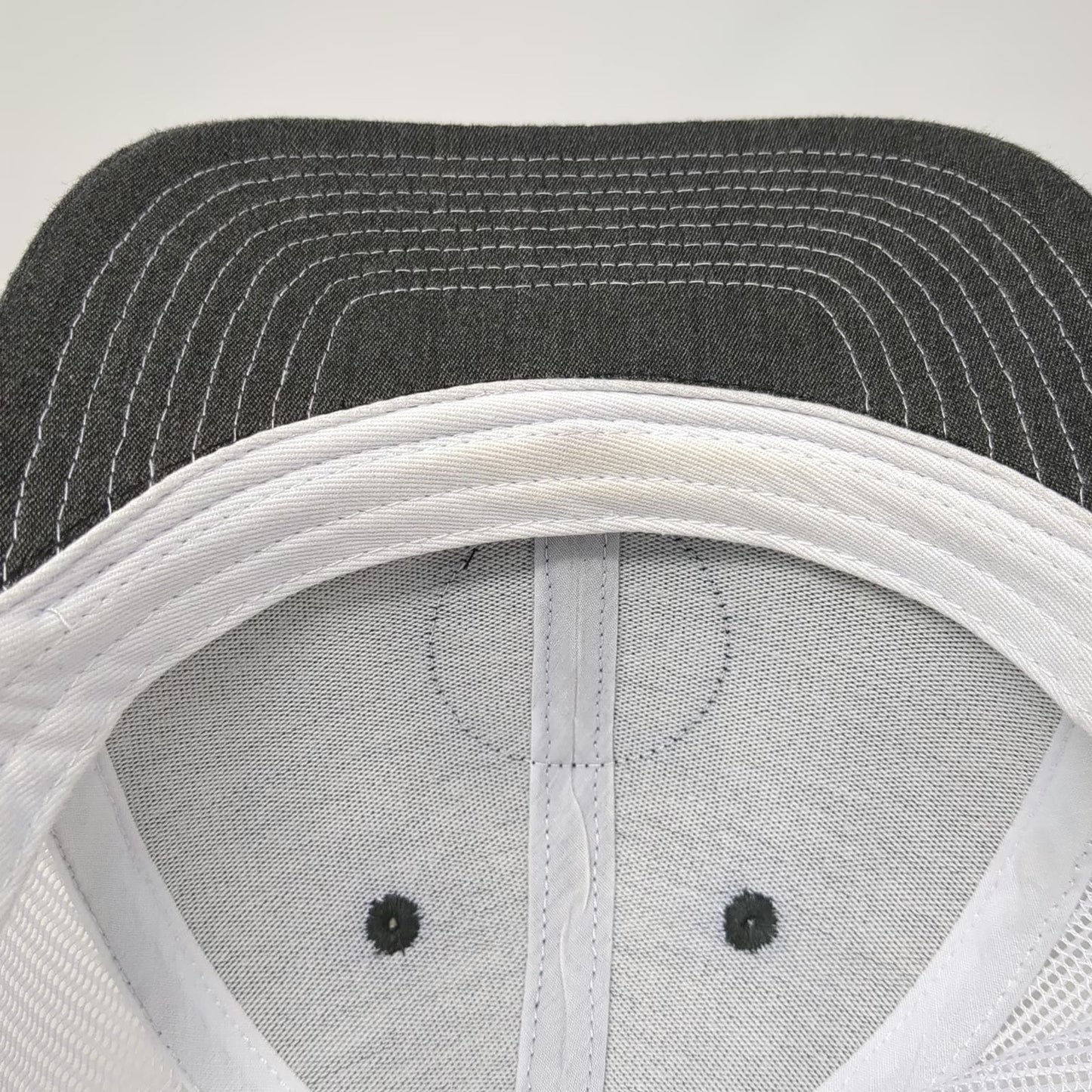 Gray White Blue Trucker Hat One Size THORWallet Founder Edition Snapback Mesh