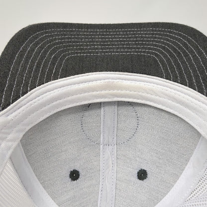 Gray White Blue Trucker Hat One Size THORWallet Founder Edition Snapback Mesh