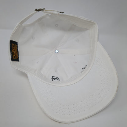 Evoqe Medical Aesthetics Slideback Hat White OS Adjustable The Classics Yupoong