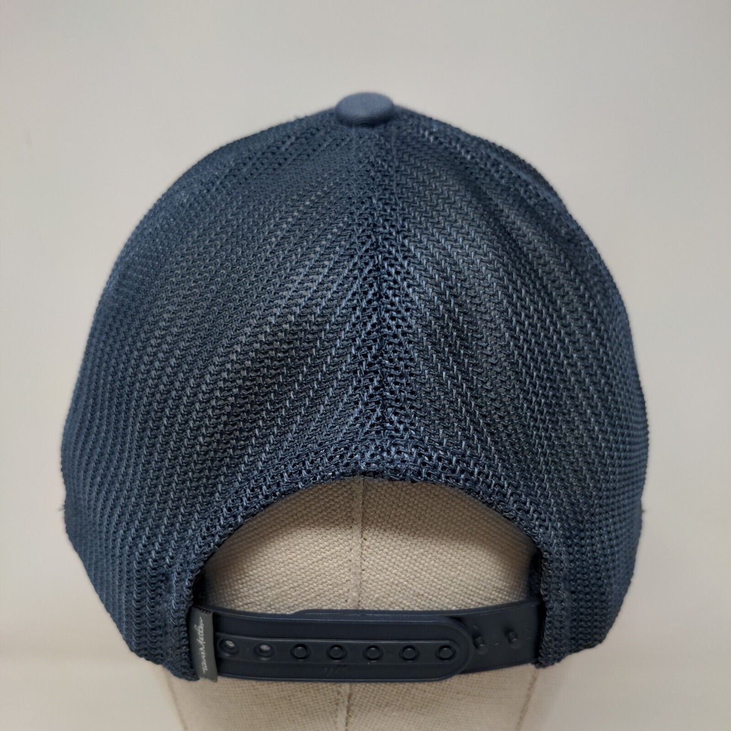 The Hackers Paradise Limited Series Snapback Trucker Hat Blue One Size Mesh Back