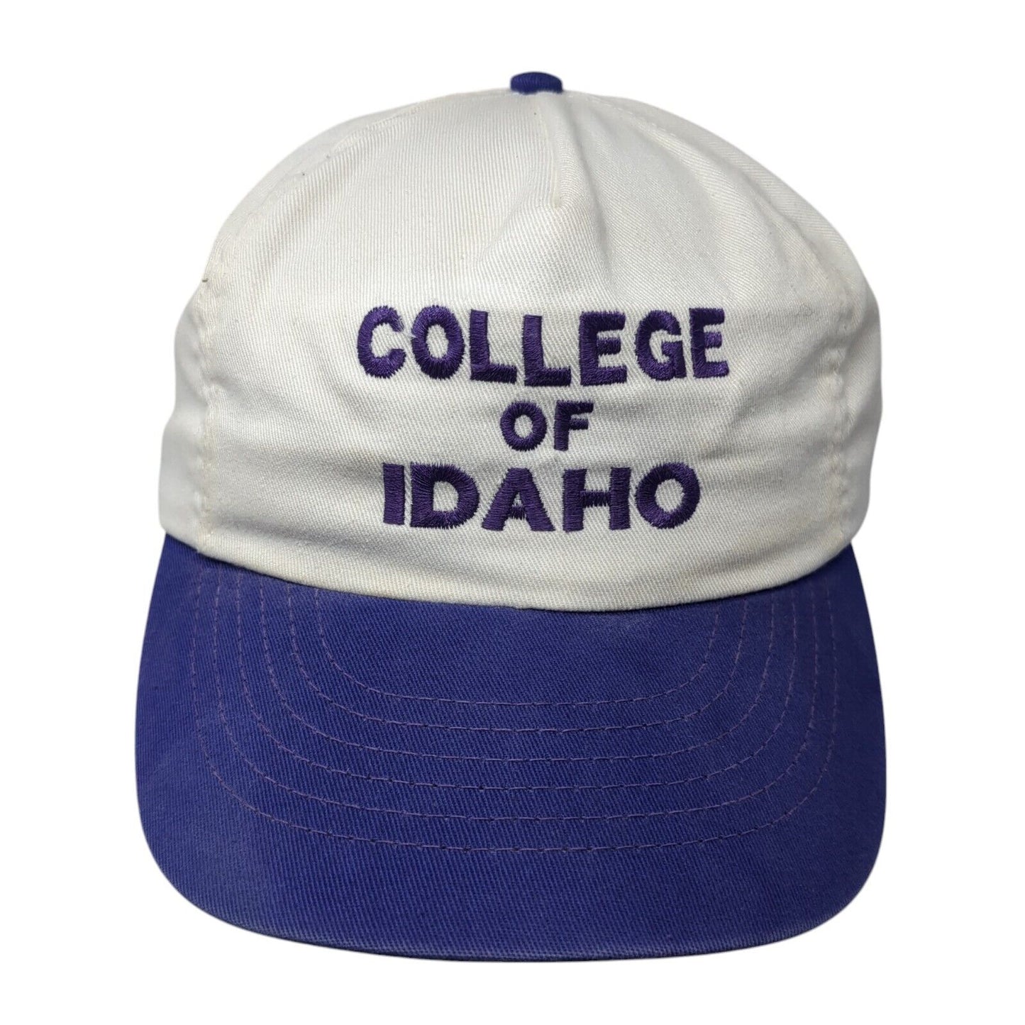 College Of Idaho Snapback Hat Multicolor One Size Adjustable Embroidered 6 Panel