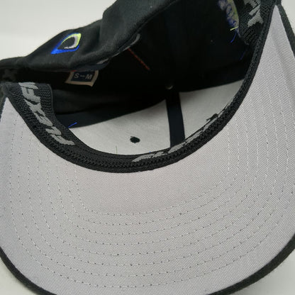 Flexfit Yupoong Baseball Cap Black M US Ecology Safety 360 Logo Embroidered hat