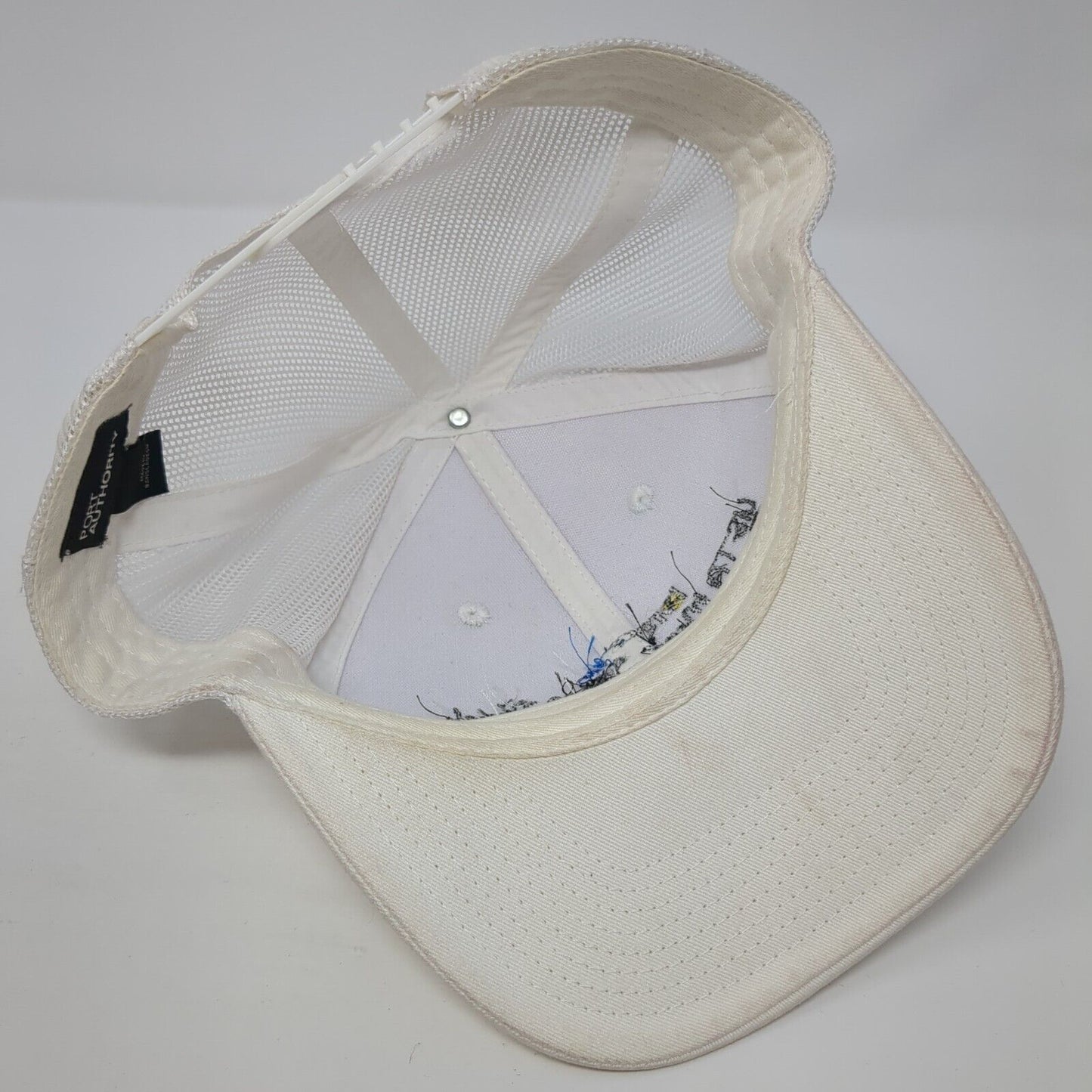 BRSC Indoor Championships Snapback Trucker Hat White One Size 6 Panel