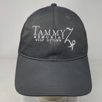 Tammy Memorial Golf Outing Strapback Hat Gray One Size Adjustable Cap America