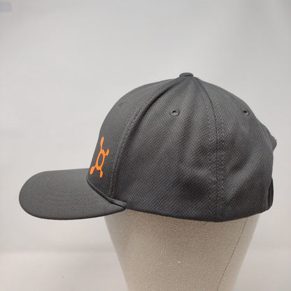 Orangetheory Fitness Slideback Hat Gray OSFA Adjustable Solid 6 Panel