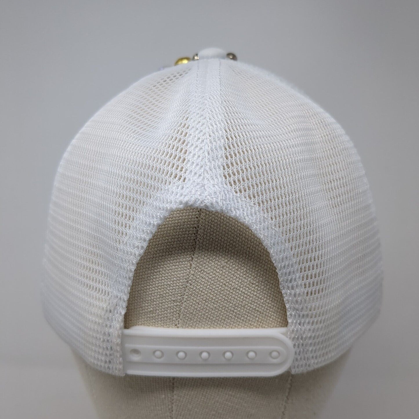 Boujee Shore Snapback Trucker Hat Multi One Size Mesh Back Embellished